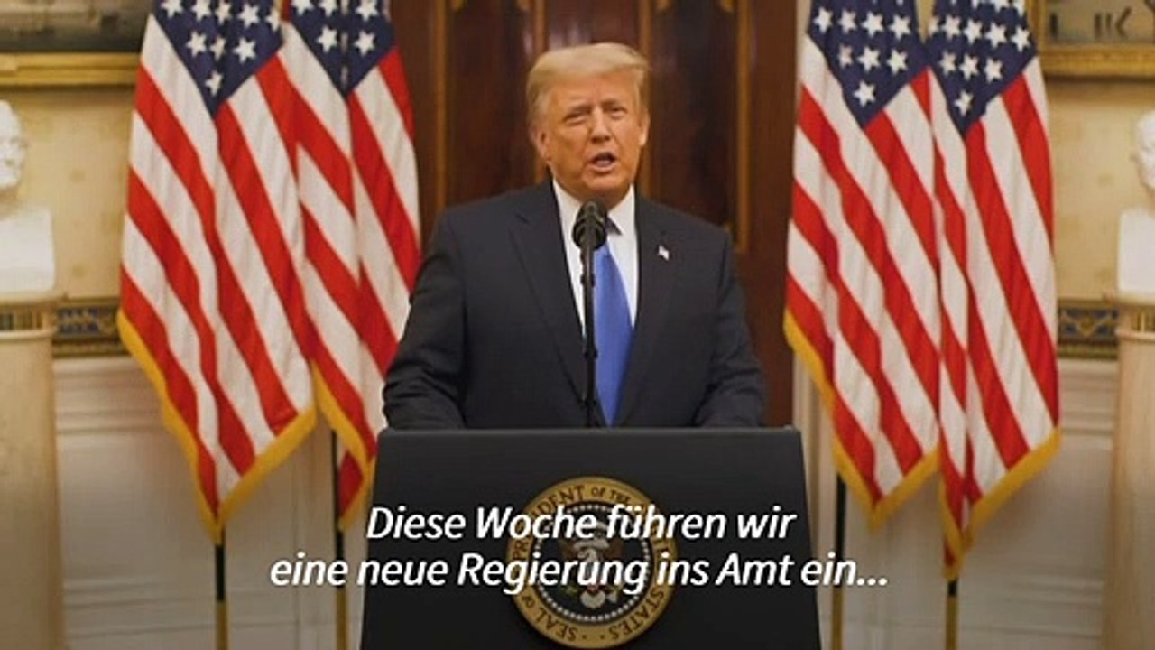 Trump wünscht Biden Glück und Erfolg