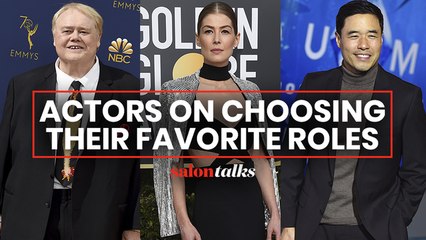 What do actors look for in their next characters?
