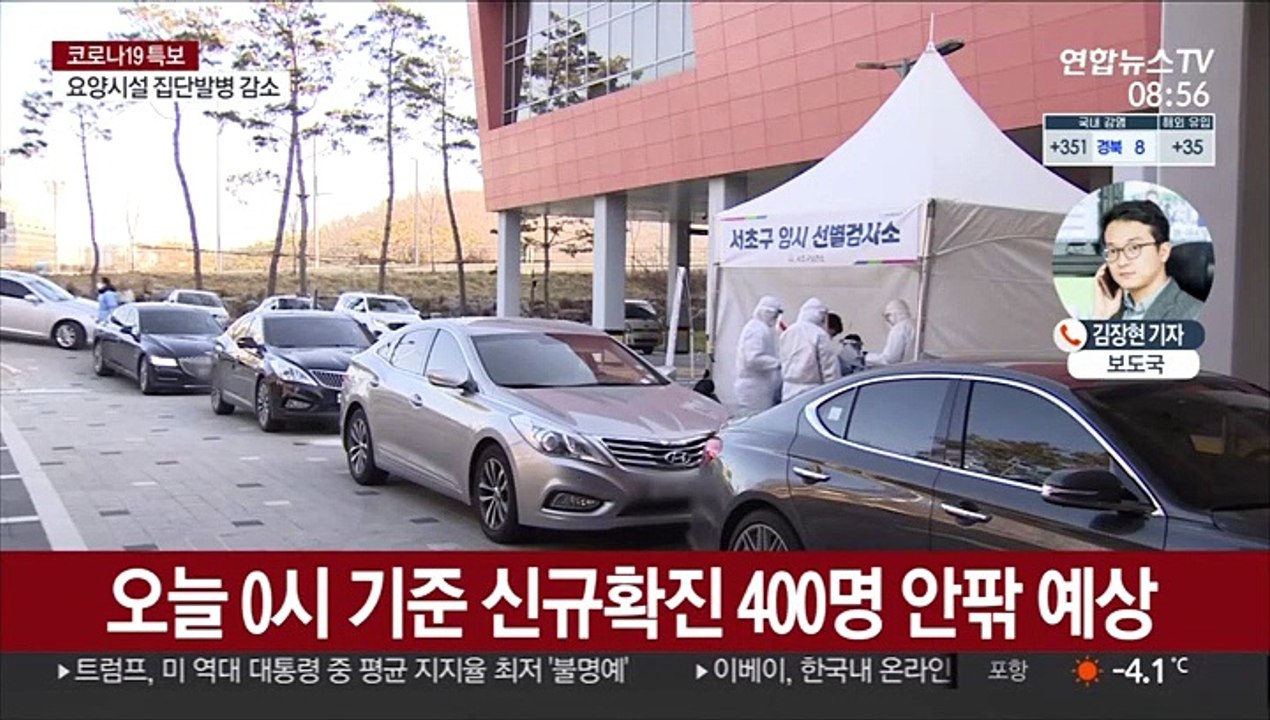 신규확진 400명 안팎 예상…산발적 감염 지속