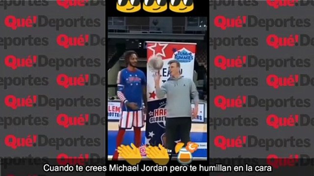 Cuando te crees Michael Jordan pero te humillan en la cara