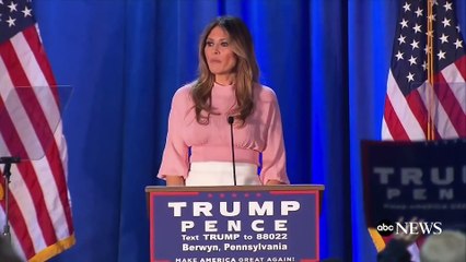 Melania Trump's Farewell Has A Head-Turning Message