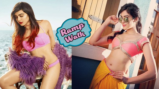 Adah Sharma As Show Stopper Walks The Ramp For Jasna Rok At Tech Fashion Tour Season 3