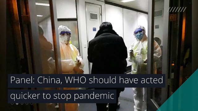 Panel: China, WHO should have acted quicker to stop pandemic, and other top stories in health from January 20, 2021.
