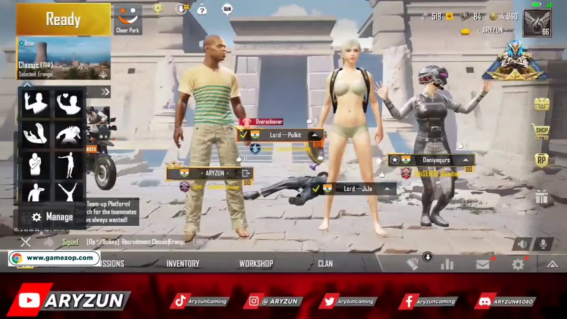 random toxic girl call me noob and i challenge for tdm 1vs3 pubgmobile aryzun gaming san again come in front angry defeat to me sana and ten love story