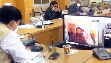 11 ग्राम पंचायतो के सरपंचो सहित आमजन ने कलेक्टर को ऑनलाइन बतायी समस्याएं