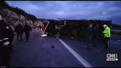 Mersin'de feci kaza | Video