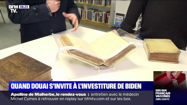 Lors de son investiture, Joe Biden prêtera serment une bible de... Douai