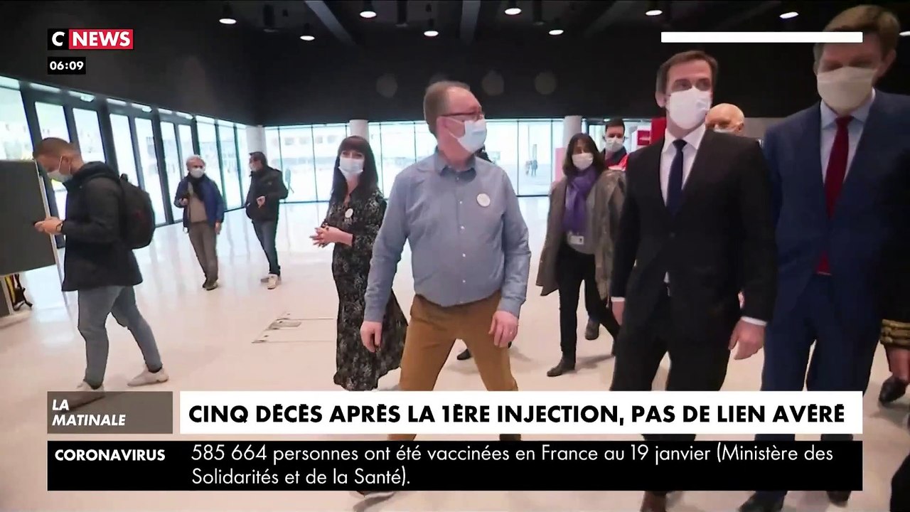 Coronavirus - Le ministère de la santé annonce la mort de cinq personnes qui ont reçu le vaccin Pfizer-BioNTech en France dont trois dans un EHPAD à Nancy