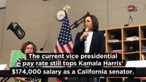 How Much Kamala Harris Will Earn as the First Female Vice President