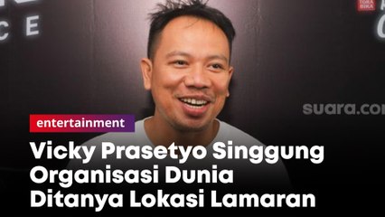 Ngawur, Vicky Prasetyo Singgung Organisasi Dunia Ditanya Lokasi Lamaran