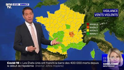 La météo pour ce mercredi 20 janvier 2021