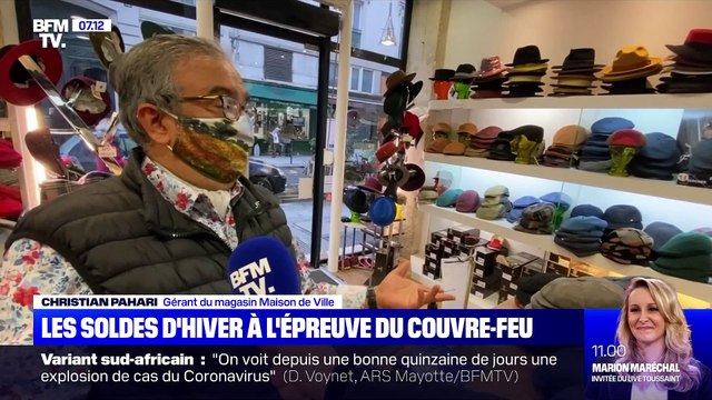 Les soldes d'hiver à l'épreuve du couvre-feu - 20/01