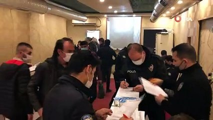 Yasakları hiçe sayıp online tombala oynadılar