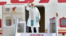 Assam: PM Narendra Modi reaches Jorhat Airport