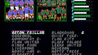 Striker (Mega Drive): as equipas