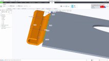 Creo Sheet metal tutorial - Sheet metal Bracket 1 in Creo Parametric