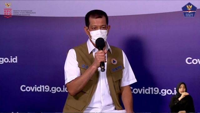 Usai Kunjungan Kerja ke Sulbar, Ketua Satgas Doni Monardo Positif COVID-19