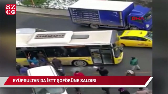 Kağıthane'de İETT şoförüne saldırı