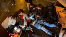 İstanbul’un göbeğinde feci “makas” kazası kamerada