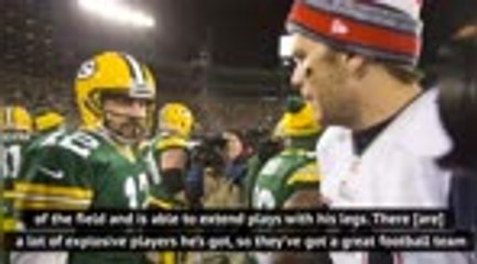 Make it as cold as possible! Rodgers and Brady look ahead to Championship game