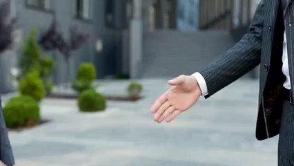 Bussiness Handshaking Short Scene