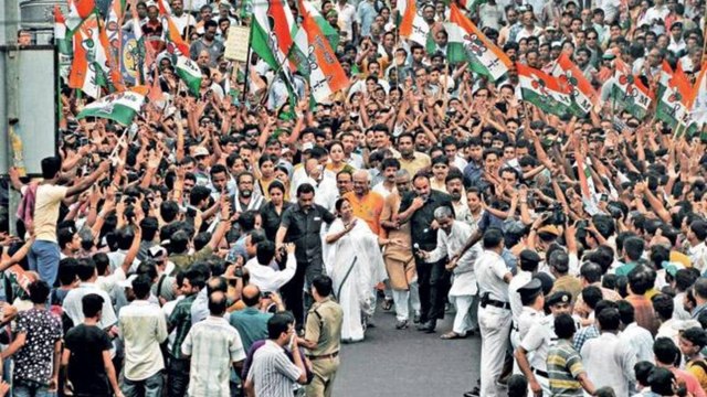 Netaji Birth Anniversary: CM Mamata leads a massive roadshow