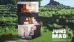 Minecraft Easy _ 4x4 House Tutorial ｜How to Build a Modern House #124