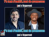 KARAOKE Patrick Fiori  & Soprano - Si tu tombes