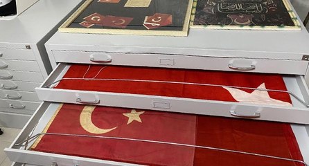 Türkiye’nin ilk milli bayrak müzesinde ‘tarih’ sergileniyor