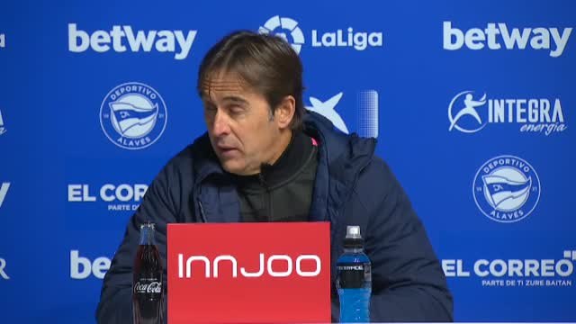 Lopetegui: Son tres puntos valiosos, trabajados y merecidos