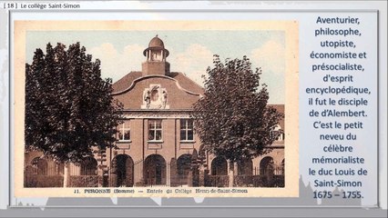 109 - PERONNE, BALADE DANS LE TEMPS,  -- Ecoles & Collèges, les établissements d'enseignement.