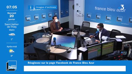 La matinale de France Bleu Azur du 20/01/2021