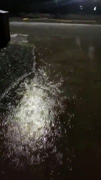 Flooding in Grimsargh, Lancashire