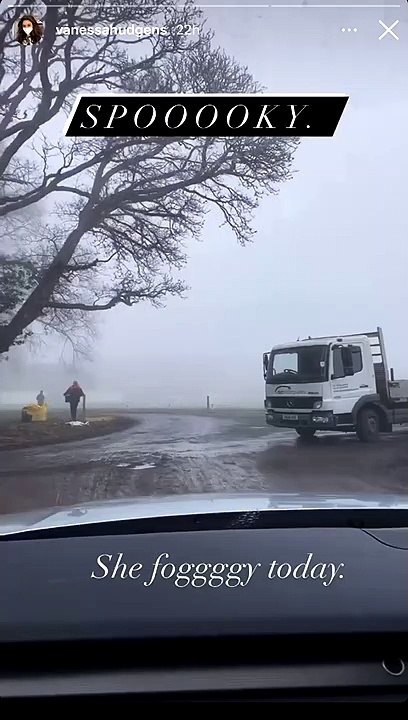 The Princess Switch 3: Vanessa Hudgens shares atmospheric foggy clip as filming continues at Hopetoun House