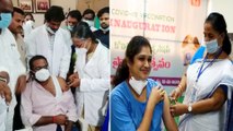 Covid Vaccination in Telangana Update | Oneindia Telugu