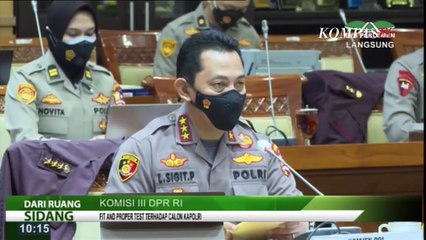 Komjen Listyo: Mohon Ijin Melaporkan Bahwa Saat Ini Polri Solid