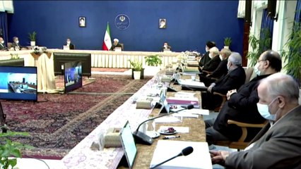 روحاني يشيد برحيل "طاغية" مع نهاية ولاية ترامب