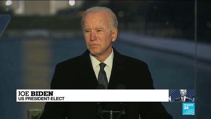Biden marks nation's Covid grief before inauguration pomp