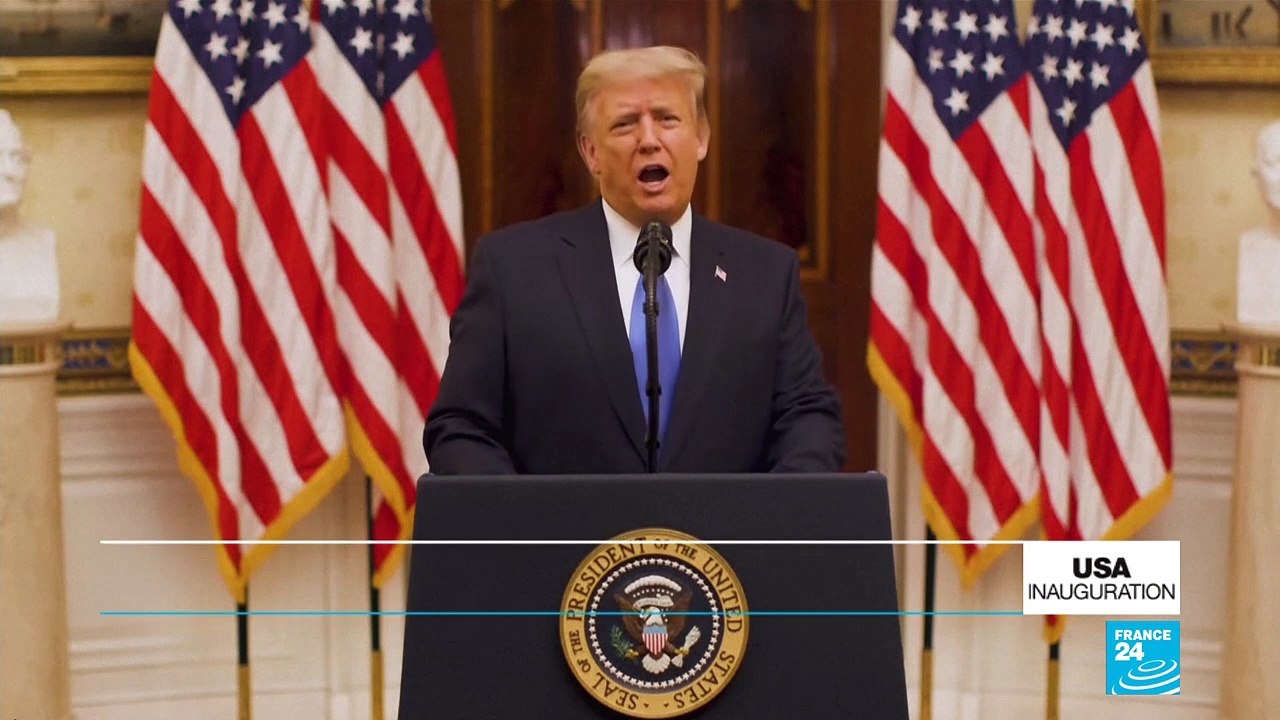 In farewell address, Trump urges prayers for next administration without mentioning Biden