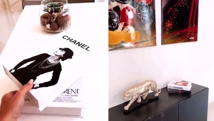 Une influenceuse fait de la pub pour des livres contrefaits destinés à décorer