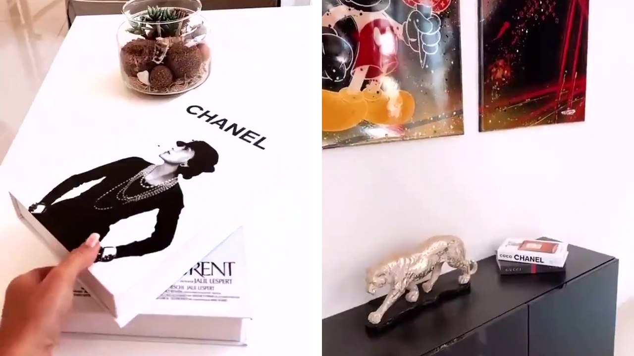 Une influenceuse fait de la pub pour des livres contrefaits destinés à décorer