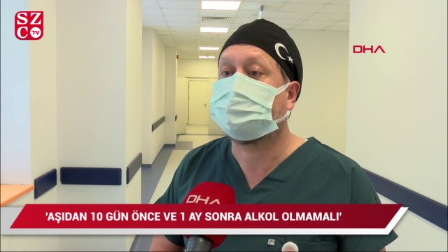 Prof. Dr. Oğuztürk: Alkol ve sigara, coronavirüs aşısında negatif etki oluşturuyor