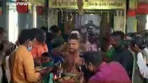 شاهد: قرية أجداد كامالا هاريس في الهند تستعد للتنصيب بالصلوات والقرابين