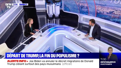 Élection de Joe Biden: Marion Maréchal-Le Pen évoque des "fraudes manifestes"