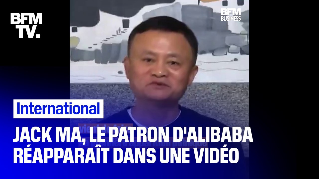 Jack Ma, patron milliardaire d'Alibaba, réapparaît dans une vidéo après plus de deux mois d'absence