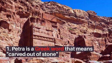 8 interesting facts about Petra
