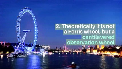 8 fun facts about the London Eye