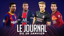 LE FAIL DE LA ROMA, ODEGAARD VEUT PARTIR, MBAPPÉ REMPLACÉ PAR MESSI AU PSG I LES INFOS FOOT DU JOUR
