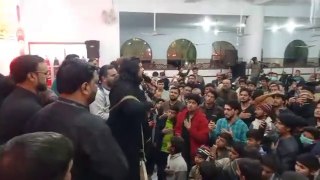 Irfan Haider LIVE شہادت بی بی سیدہ (س) امام بارگاہ سامرا - نیو رضویہ سوسائٹی