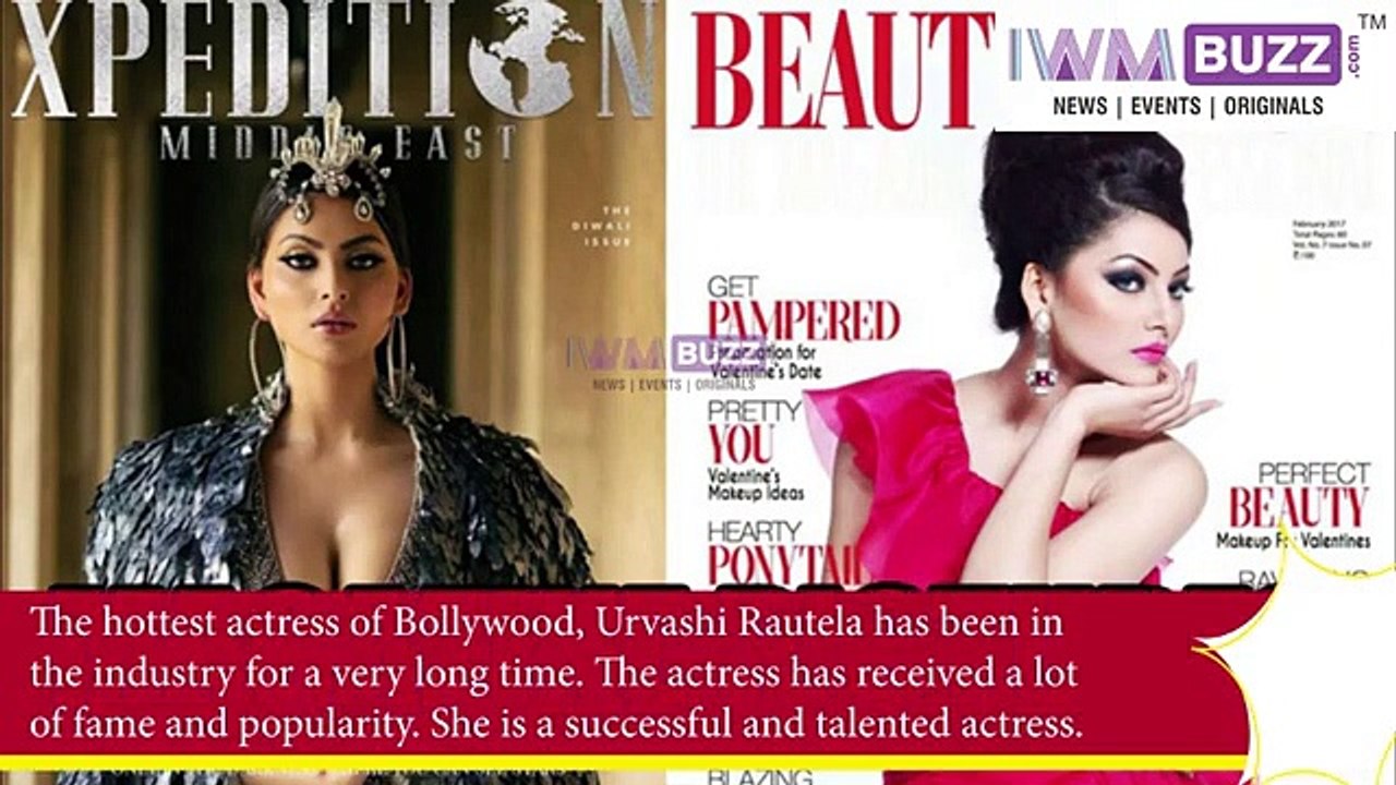 Urvashi Rautelas Magazine Cover Pics Are Nothing But Sexy Take A Look